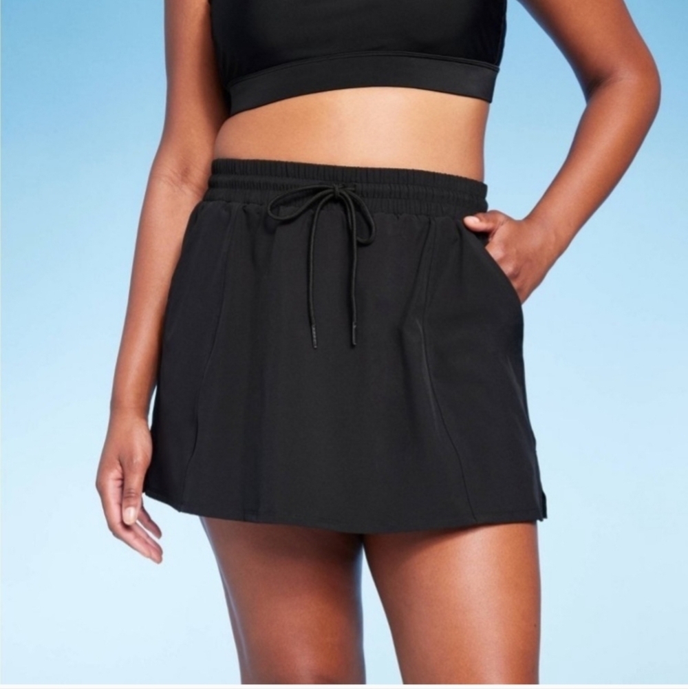 Women's Quick Dry Board Skirt with Pockets - Kona Sol Black S - Picture 3 of 13